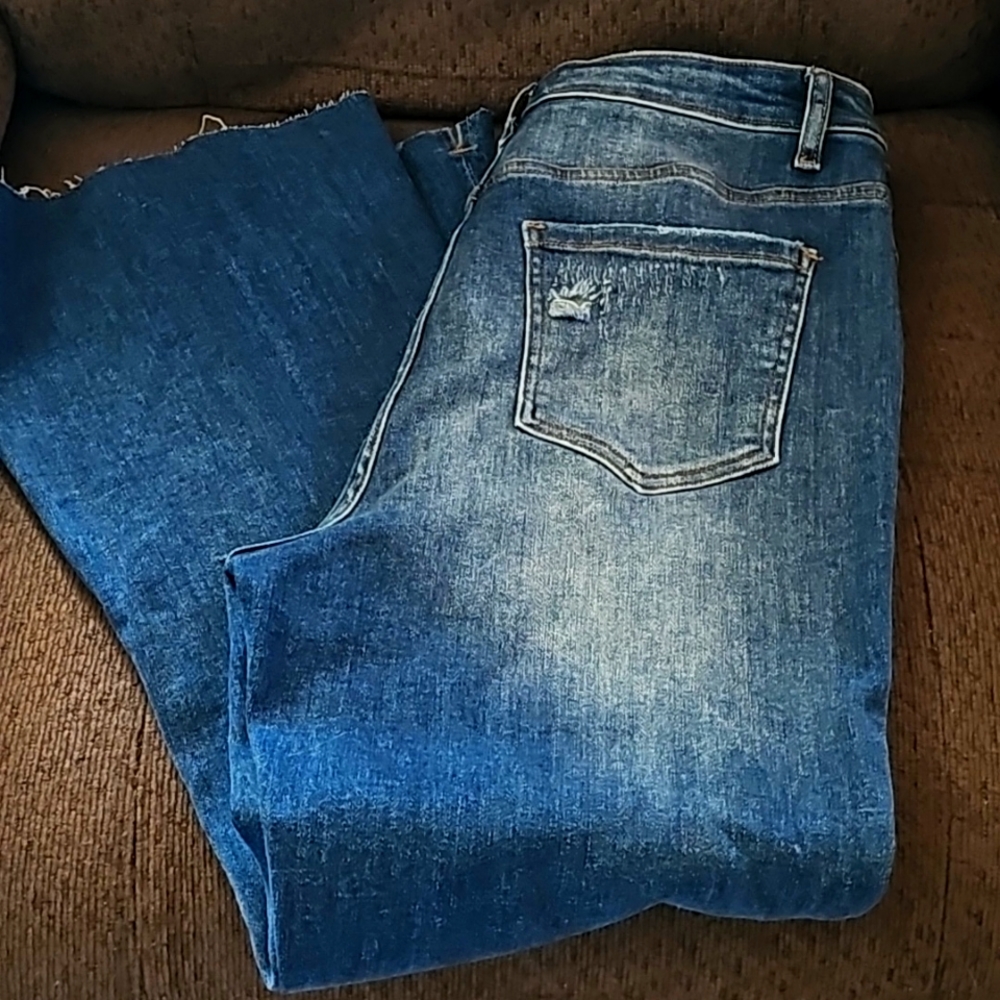 Ladies high waist jeans